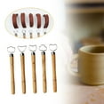 thumbnail image 1 of BLESIYA 5 Pieces Pottery Cup Handle Shape Tool Clay Sculpture Carving for Water Cups, 1 of 8