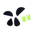 thumbnail image 1 of BLESIYA 6 Pieces Body Painting Sponge DIY Face Paint Sponges for Christmas Facepaint Green, 1 of 8