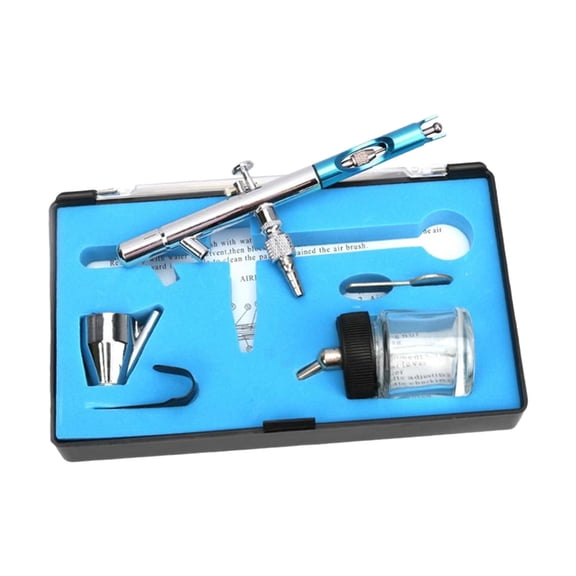 BLESIYA Airbrush Kits Handheld Paint Spray for Makeup Cake Decorating Model Coloring