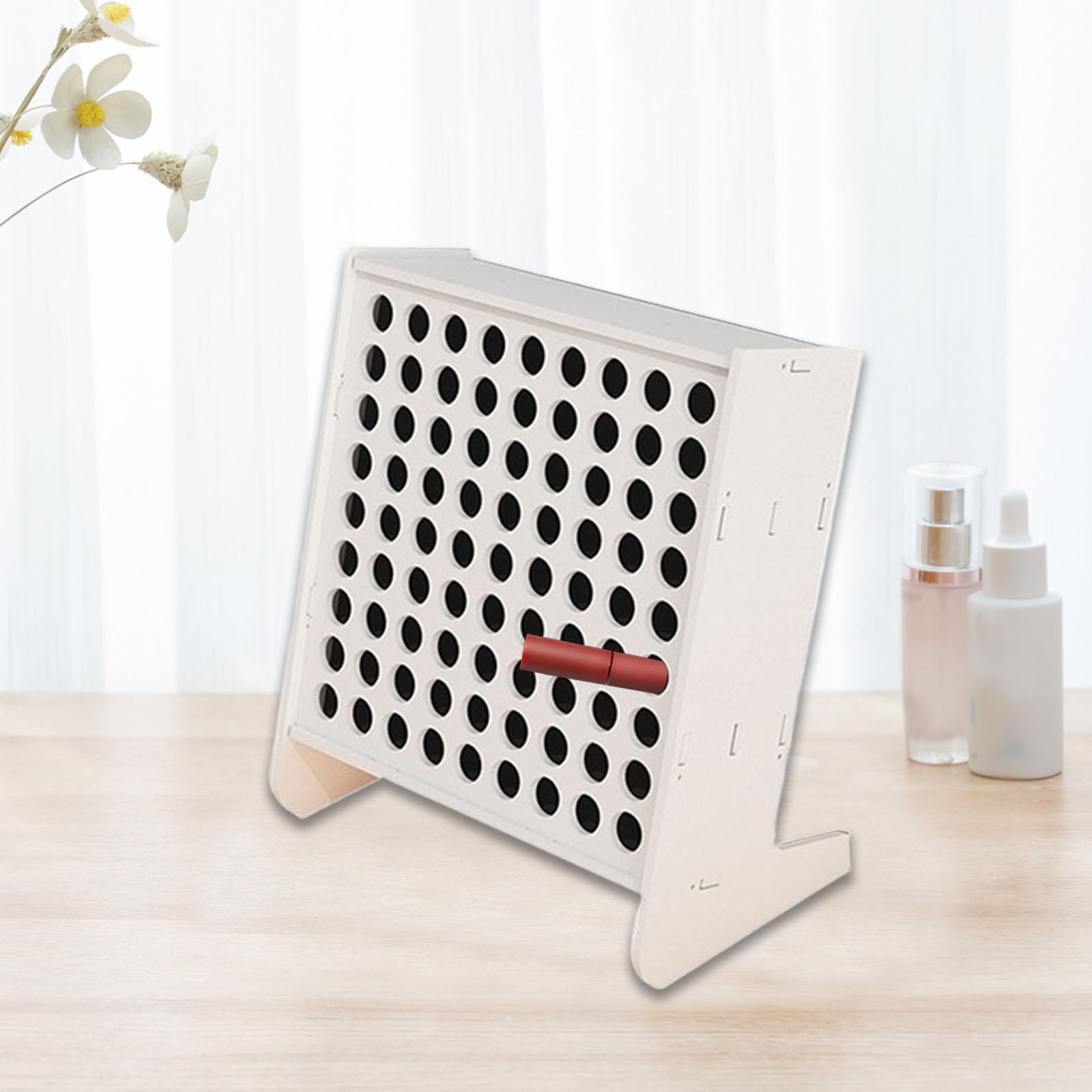 BLESIYA Art Marker Organizer Multi Holes Desktop Colored Pencils Holder Storage Rack 81 Holes