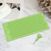BLESIYA Braille Writing Slate Braille Slate with for Home Men Women Adult 30 Cells