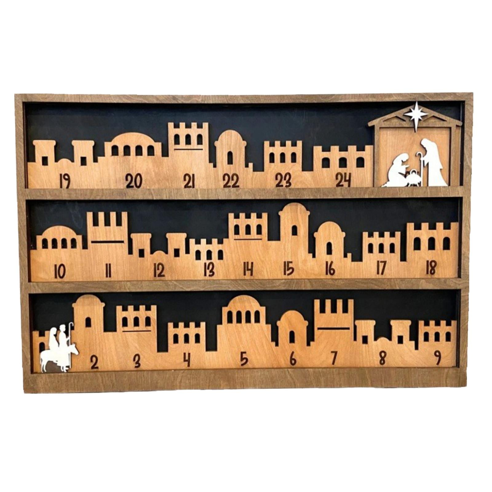 BLESIYA Christmas Decoration Family Friends Gift Hotel Nativity Advent ...