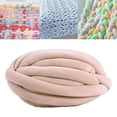 thumbnail image 1 of BLESIYA Chunky Yarn Filling Handcrocheted Bulky Yarn for Throw Pillow DIY Rug Making beige, 1 of 8