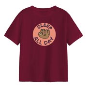 BLESIYA Fashion Women Letter Printed T Shirt Crew Neck Tee for Home Trekking Fishing XL