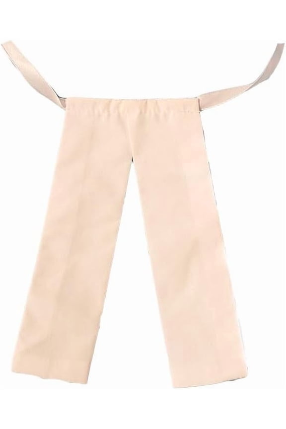 White Barrister Band Court Collar Lawyer Tab Tie Clergy Preaching Neckwear Collar