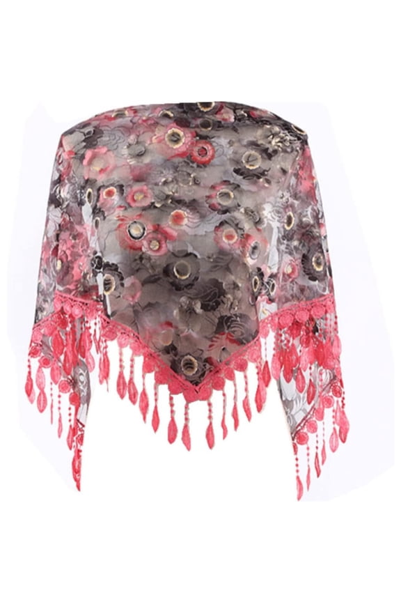 Women Catholic Mantilla Head Covering Scarf Church Chapel Veil
