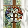 BLESSING DECOR Custom Tree of Life Suncatcher, Personalized Stained ...