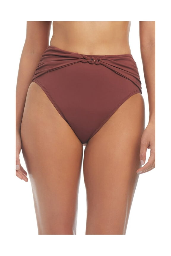 BLEU ROD BEATTIE womens  Ring Master High Waisted Swim Bottom, 6