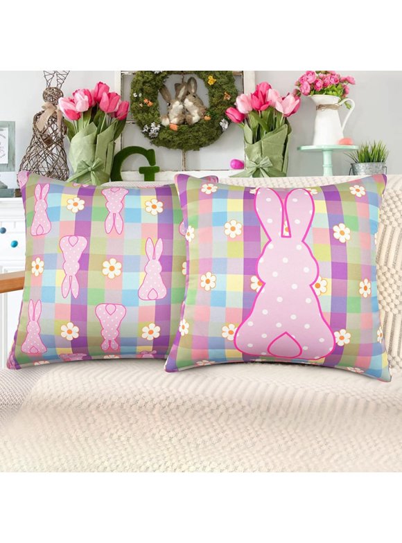 Outdoor Easter Pillows in Outdoor Pillows