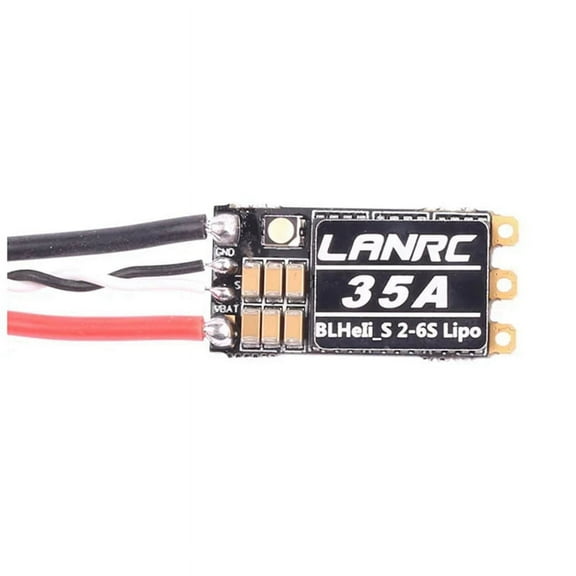 BLHeli S 2-6S Lipo 35A Brushless ESC Built-in Programmable RGB LED D-Shot 150/300/600 y21202