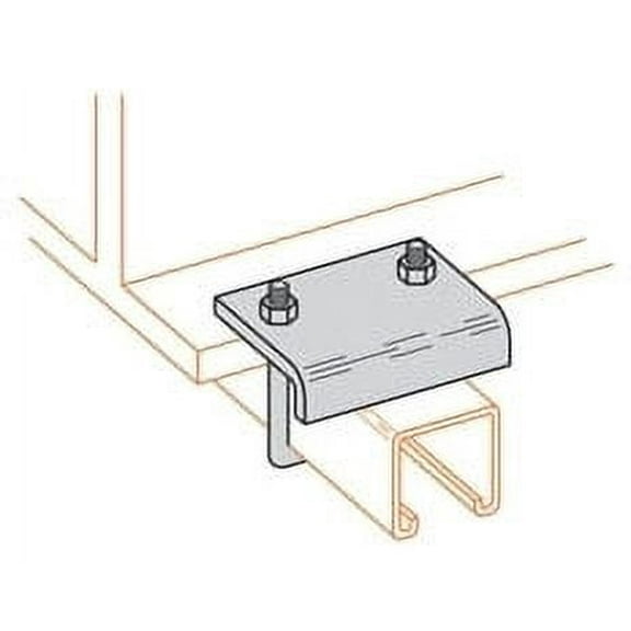 BLINE1 B441-22-ZN Plated BEAM CLAMP