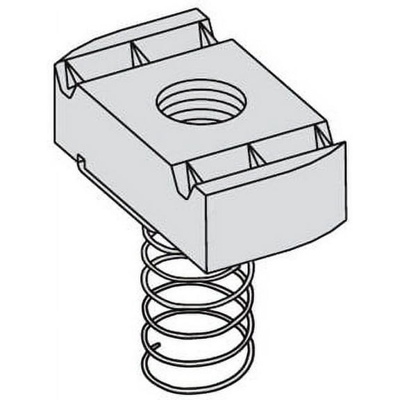 BLINE1 N225-ZN-1/2 Plated SPRING NUT