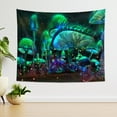 thumbnail image 1 of BLINGPAINTING Glowing Mushroom Tapestry Fantasy Plant Tapestries Wall Hanging for Backdrop Bedroom Dorm Living Room Decor, 1 of 5