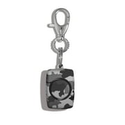 BLINGSTING Essentials Personal Safety Alarm for Women, Grey Camo 125 Decibel Alarm with LED Safety Light