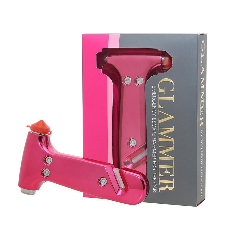 BLINGSTING Glammer Safety Hammer Pink - 1 Count 