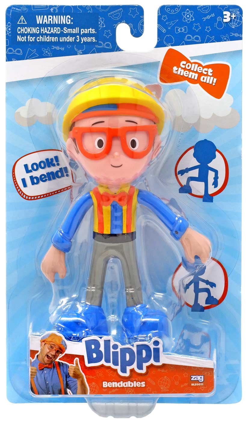 BLIPPI BENDABLES POLICEMAN