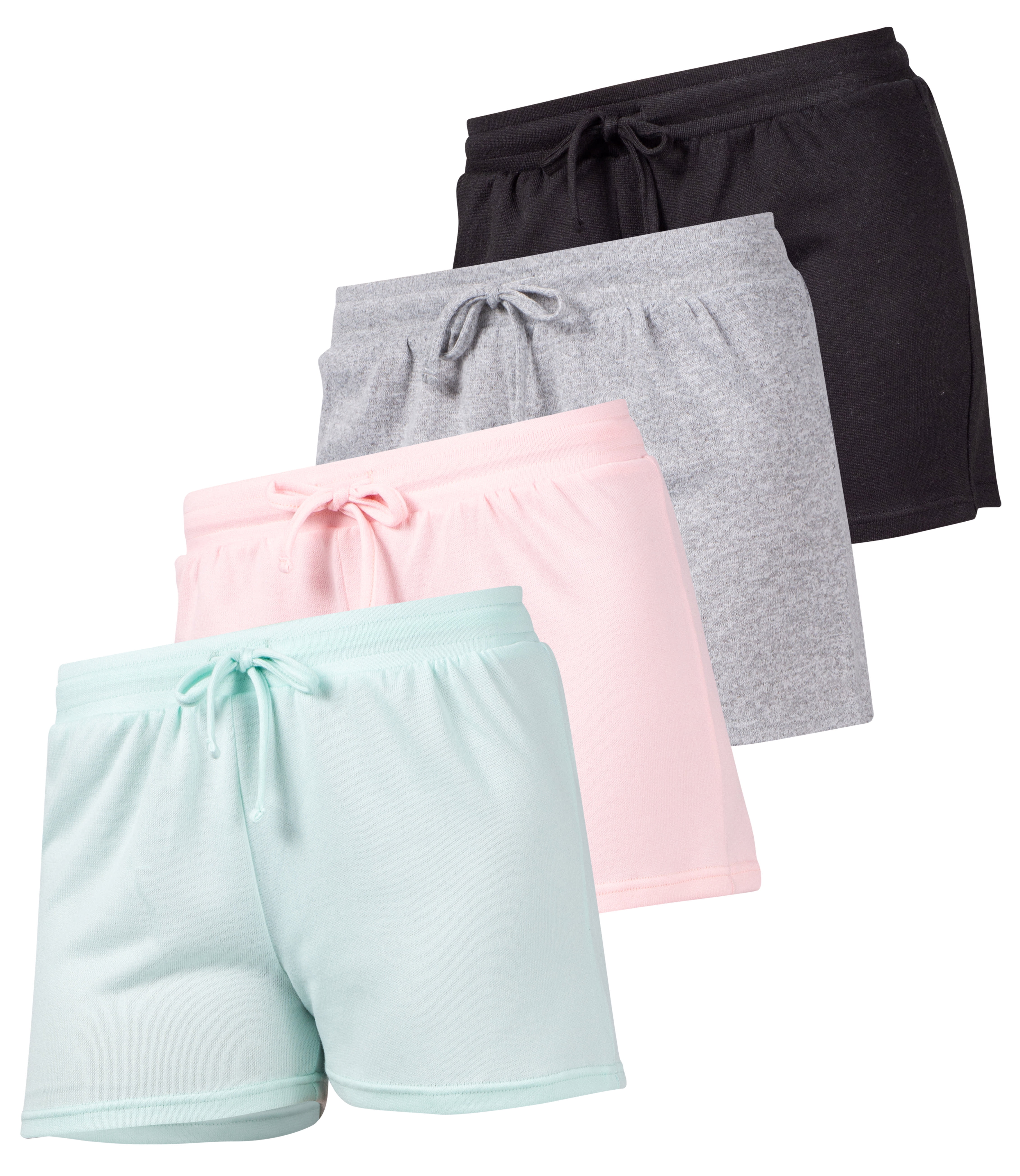 BLIS Pajamas 4 Pack Sleep Short Ultra Soft Polyester Blend Pajama Shorts  Women's