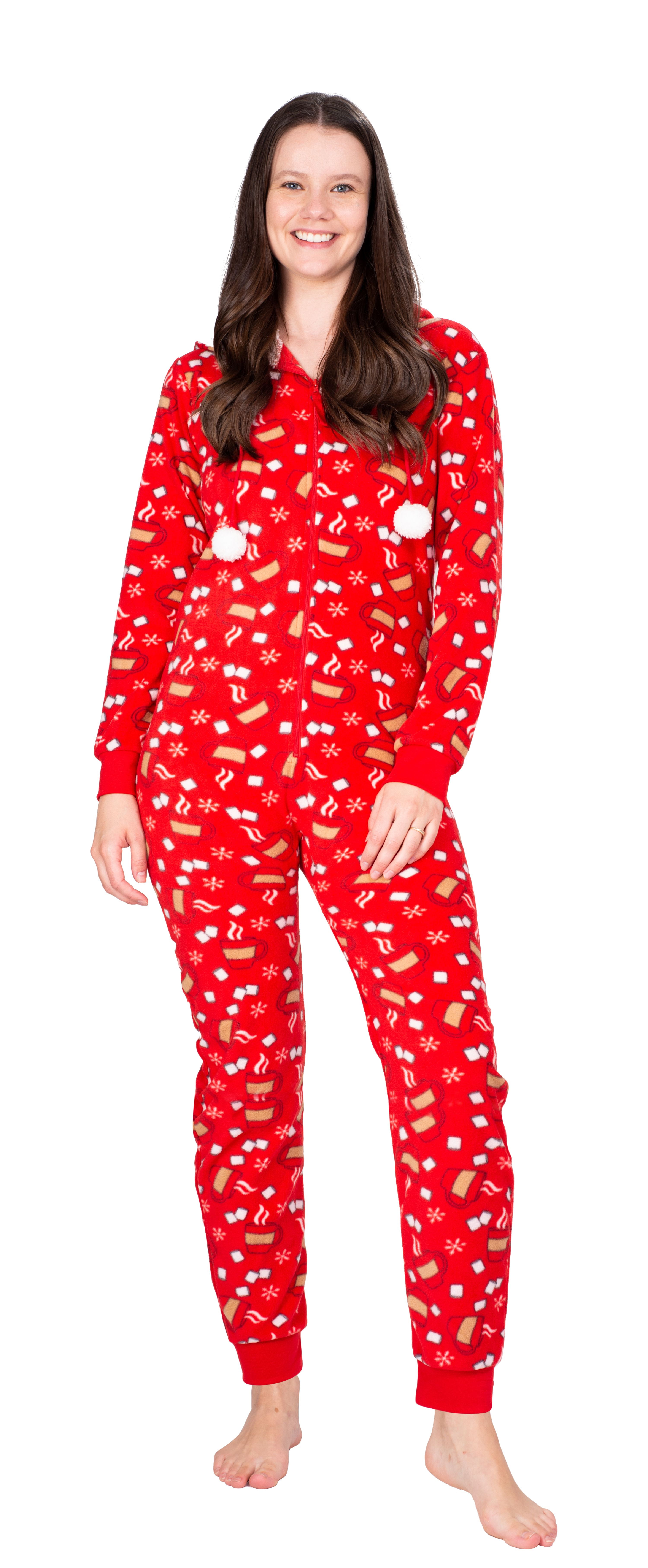 BLIS Women s and Women s Plus Onesie Pajamas Walmart
