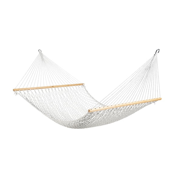 Bliss Hammocks Polyester Rope Hammock w/ Spreader Bars, 80" L x 60" W
