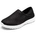 thumbnail image 1 of BLISSFUL STEP Casual Slip-on Shoes Quick Dry Lightweight Breathable Unisex Shoes Black 5, 1 of 5