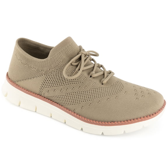BLISSFUL STEP Men's Knit Breathable Lace Up Lightweight Walking Sneaker ...