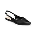thumbnail image 1 of BLISSFUL STEP Valentine's Women's Shoes Slingback Pointed Toe Flat Shoes Black-1 7, 1 of 6