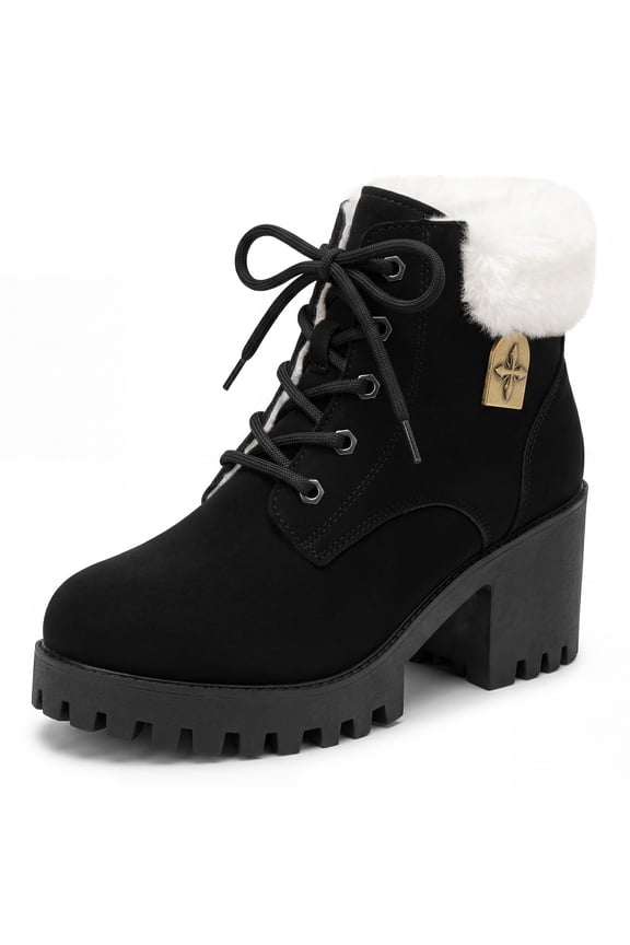Women's Fashion Casual Breathable Shoes Lightweight Walking Boots Black 7