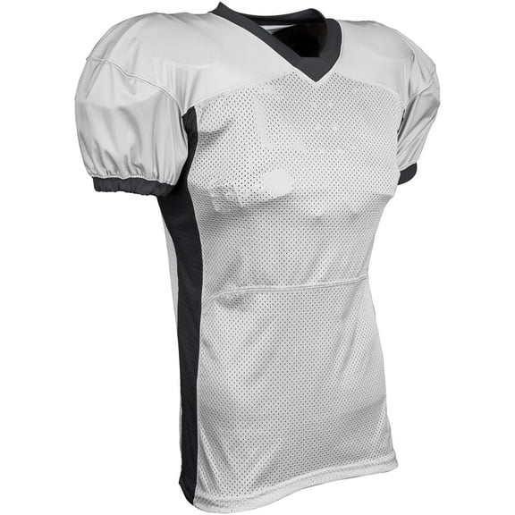 Champro Blitz Adult Football Jersey, Size Small, White/Black