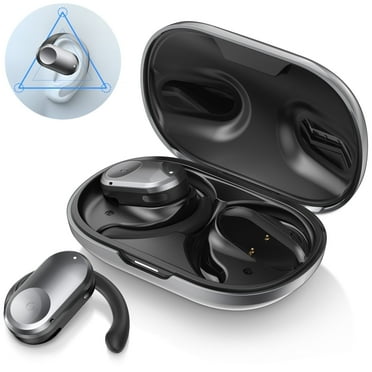 BLITZ Open Ear Headphones, Deep Bass Hifi Audio Earbuds, Wireless Headphones with Microphone, Bluetooth V5.3 Sports Earphones
