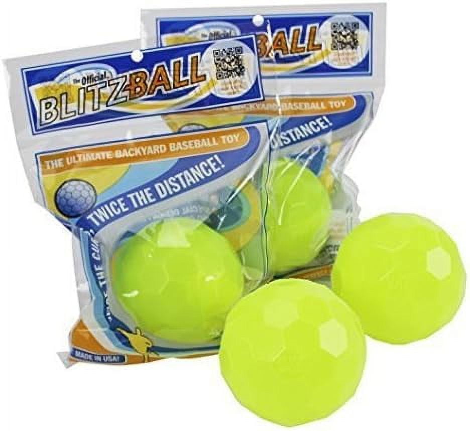 BLITZBALL Plastic Baseball (4 Pack)