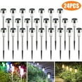 thumbnail image 1 of BLITZWILL Solar Lights Outdoor, 24Pack LED Waterproof Pathway Lights for Garden, Landscape, Path, Yard, Patio, White, 1 of 10