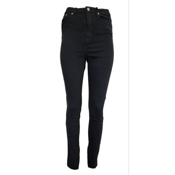 BLK DNM Women's High Rise Jeans, Howard Black, 24R