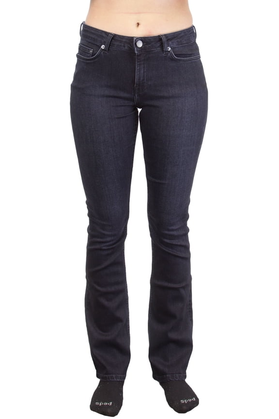 Women's Low Rise Bootcut Jeans, Flint Grey, 28x32