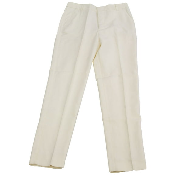 BLK DNM Women's Pant 4, Cream, US 2