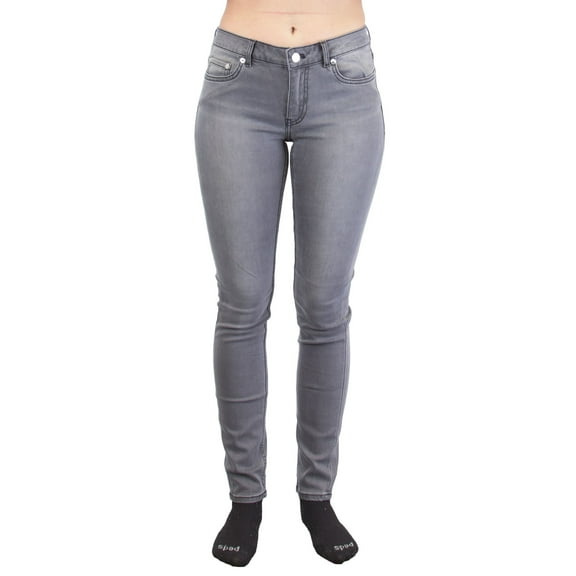 BLK DNM Women's Slim Fit Jeans, Holls Grey, 26x32