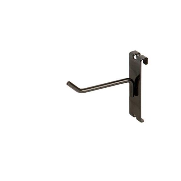 BLK-H4 4 in. Grid Hook, Black - Semigloss