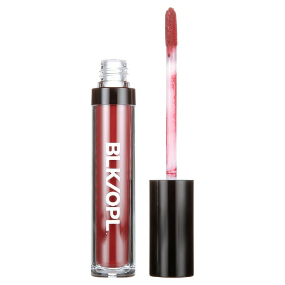 BLK/OPL Colorsplurge Liquid Matte Lipstick, Highly Pigmented, Fade Proof, Berry Red, 0.21 oz