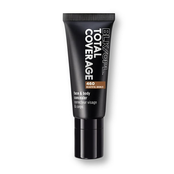 BLK/OPL Total Coverage Face + Body Concealer, Hides Scars, Maximum Coverage, Beautiful Bronze, .50 oz