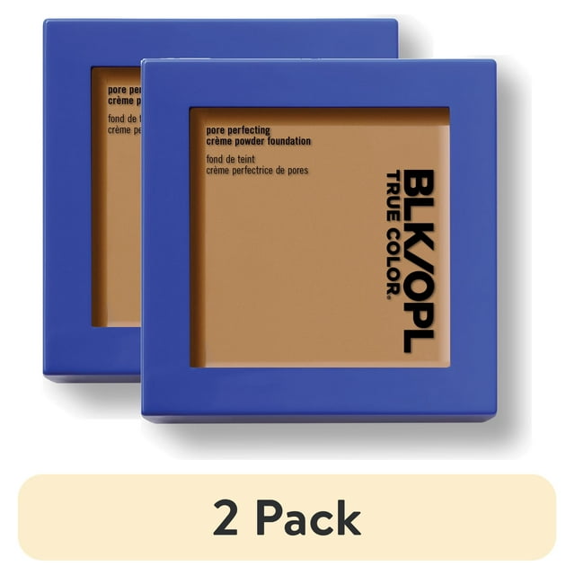 (2 pack) BLK/OPL True Color Pore Perfecting Crème Powder Foundation