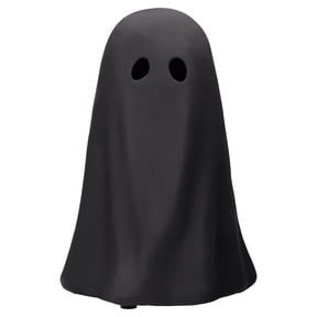 Paper Mache Ghost Decoration, Black, 11", Halloween by Way To Celebrate