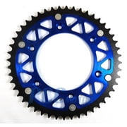 BLK Racing Chain Sprocket CNC Aluminium YZ125 YZ250 YZ250F YZ450 BLUE 48T RS23