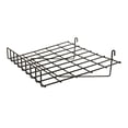 thumbnail image 1 of BLKS/91 15" x 24" Black Slant Shelf with Front Lip. Pack of 4, 1 of 2