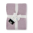thumbnail image 1 of Mainstays Super Soft Hazy Purple Fleece Bed Blanket, King 2 Pack, 1 of 5