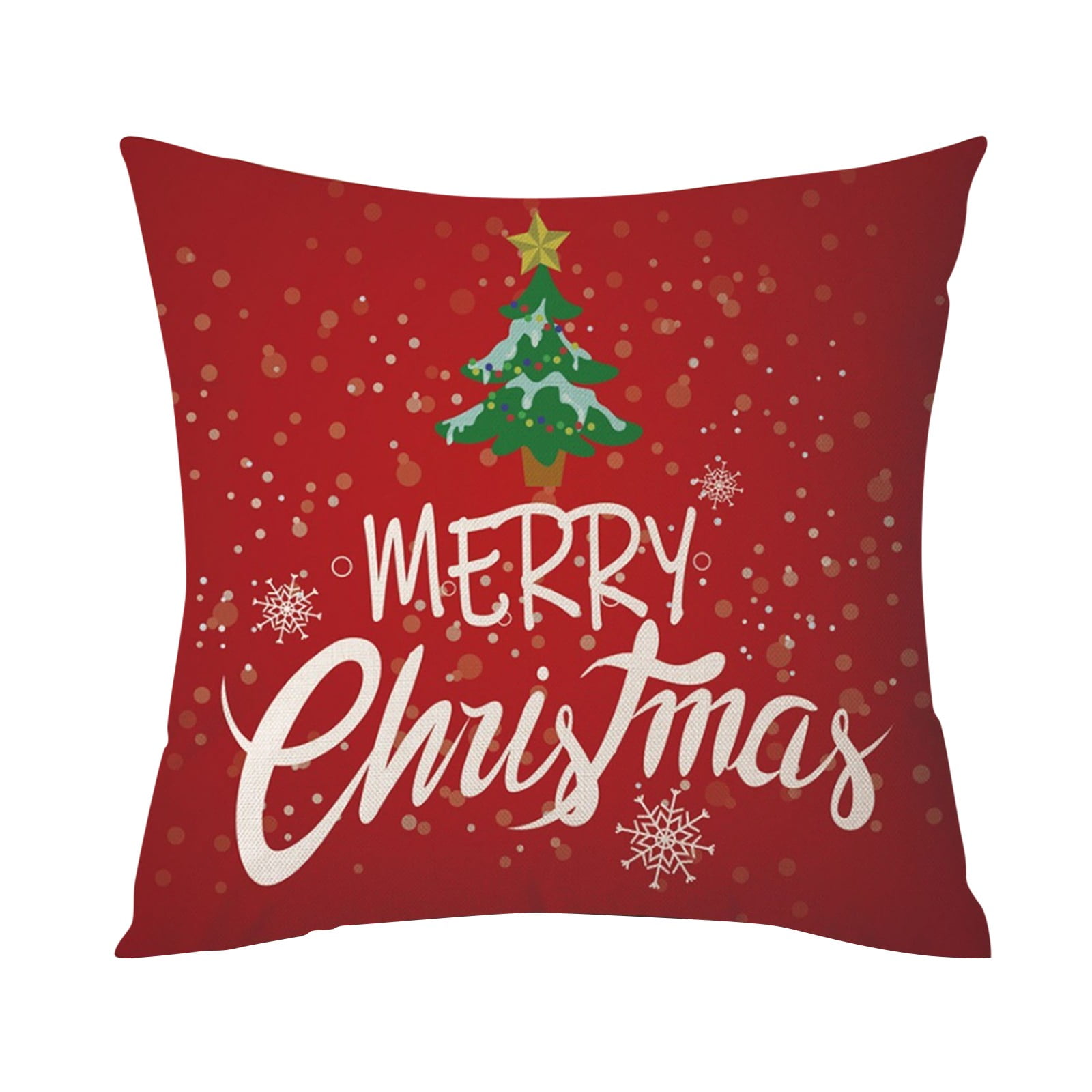 BLLXMX Christmas Pillow Cover Comfortable Cushion Case Home Pillow