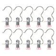 BLLXMX Space Saving Clothespin Hat Pants Storage Hanging Travel Hook