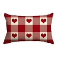BLLXMX Valentines Day Decor Throw Pillow Covers 18x18in Valentine Linen