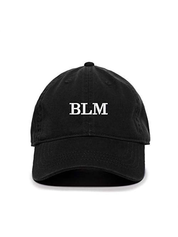 BLM Black Lives Matter Baseball Cap Embroidered Cotton Adjustable Dad Hat