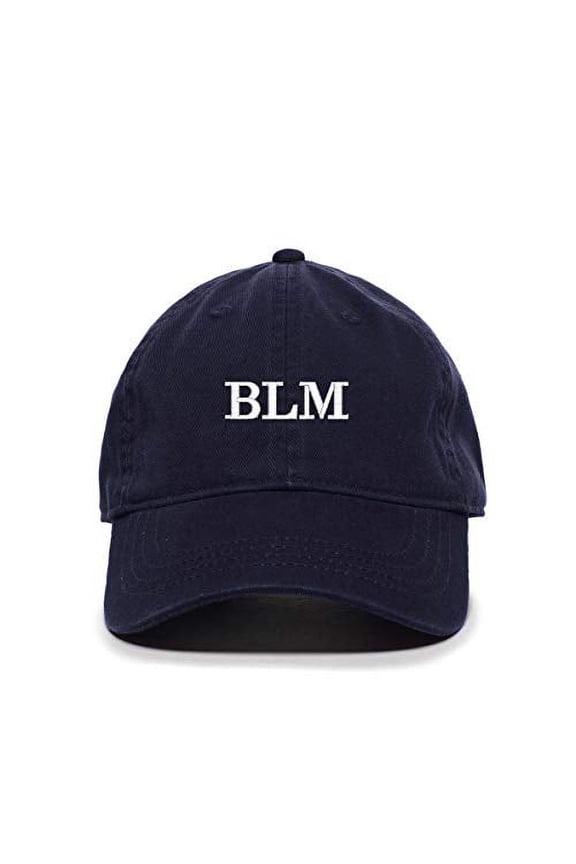 BLM Black Lives Matter Baseball Cap Embroidered Cotton Adjustable Dad Hat