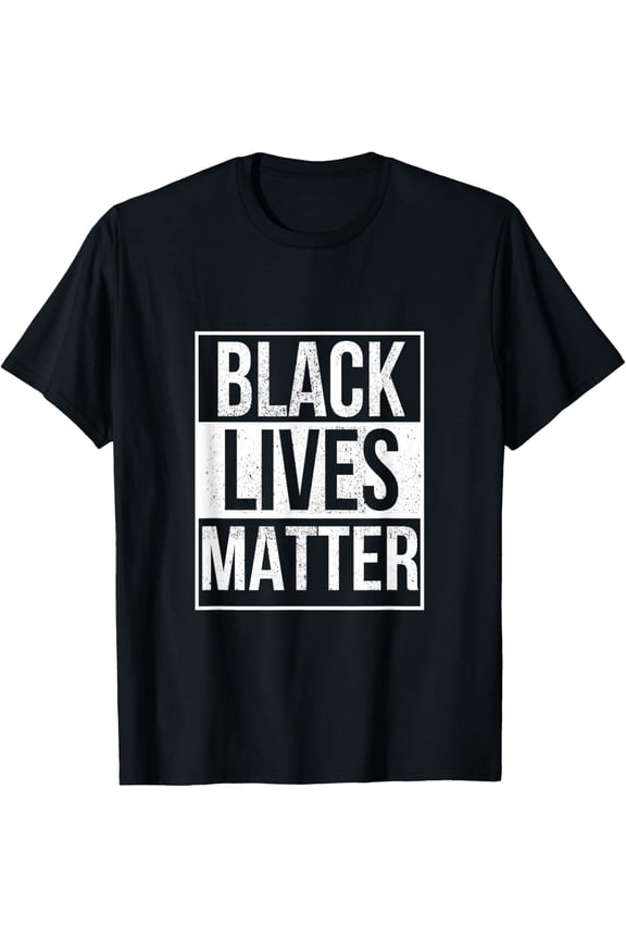 BLM T Shirt - Distressed Black Lives Matter T-Shirt