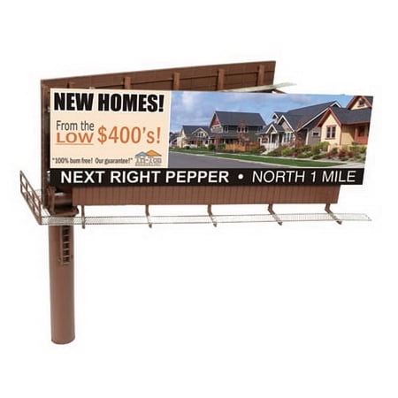 BLMA Models 4320 Mod Dual-Sided Billboard